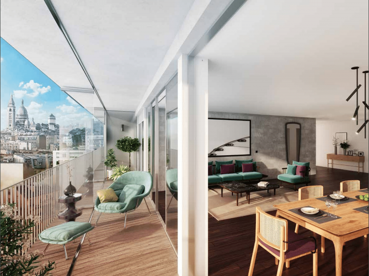 NEW 3-ROOM APARTMENT – PARIS 18TH ARRONDISSEMENT