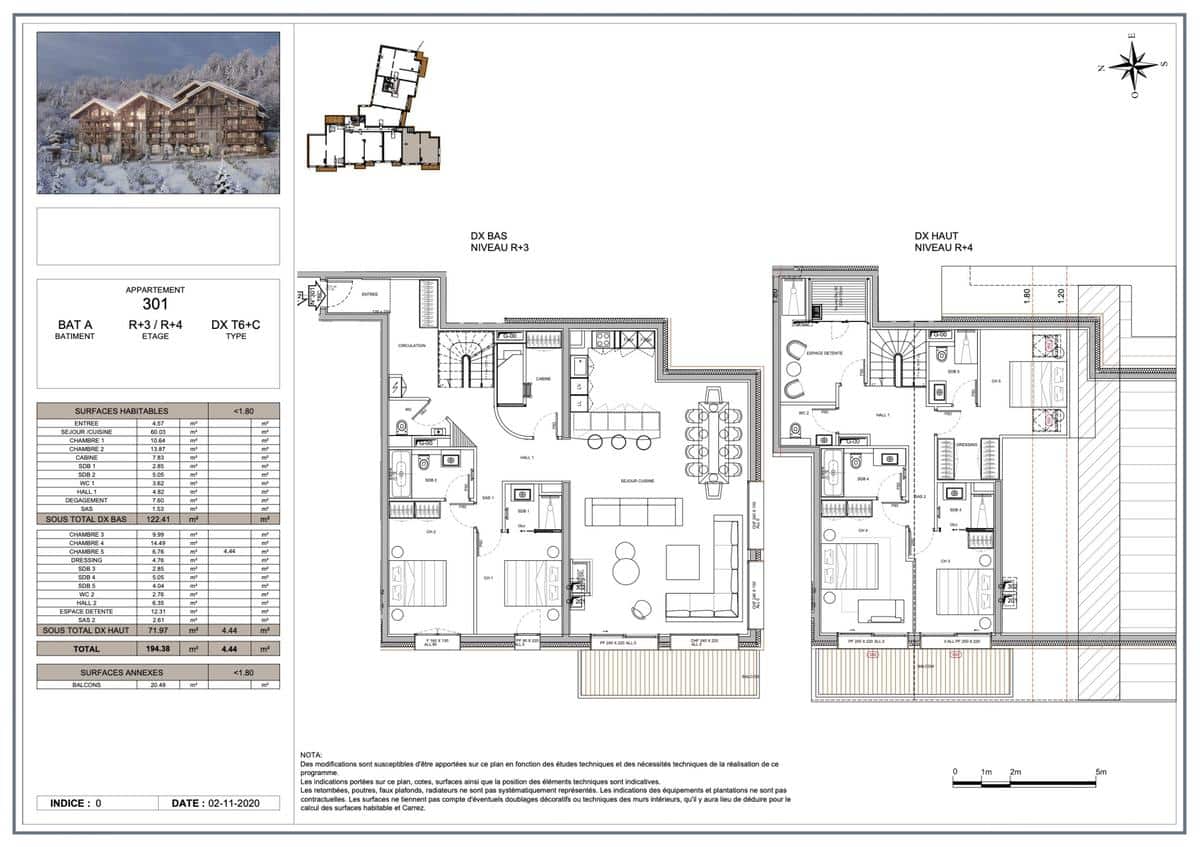 PRESTIGIOUS 6-ROOM PENTHOUSE – MERIBEL