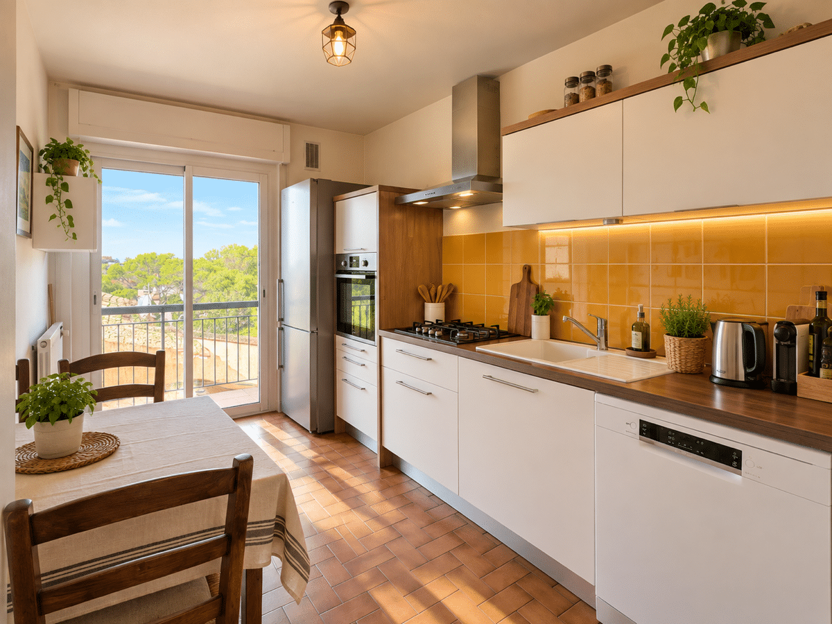 Appartement T4 avec terrasse garage cave