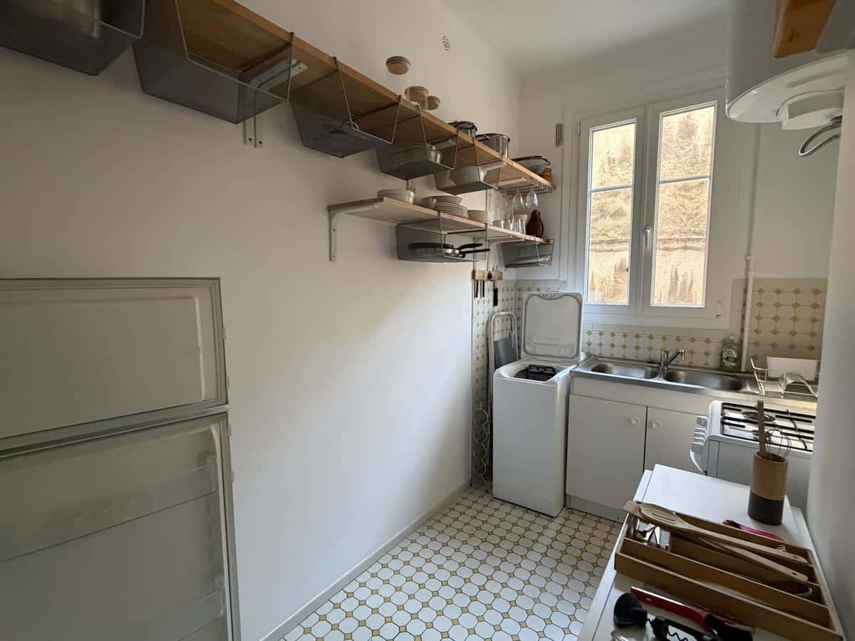 19ème PLACE DES FÊTES / RUE DES BOIS : APPARTEMENT MEUBLÉ DE