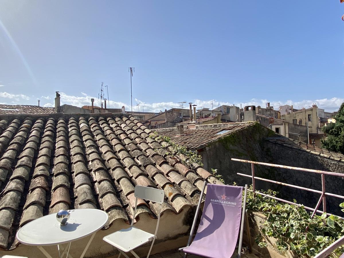 BEAUTIFUL FURNISHED 1-BEDROOM DUPLEX APARTMENT IN CITY CENTRE WITH TERRACE Rue Pui