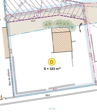 Building land of 323 m2 Roquefort-la-Bédoule